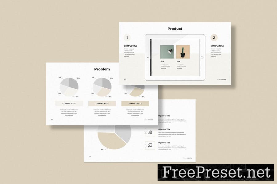 Pitch Deck Keynote Template HLPAU9J