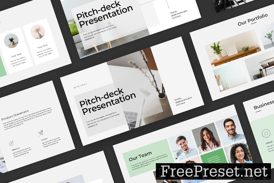 Pitch-deck Presentation Template H2D97RG