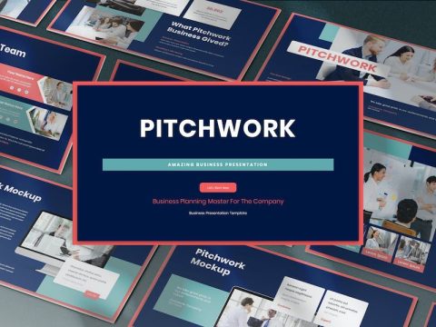 Pitchwork - Business Presentation Keynote Template A927GXT