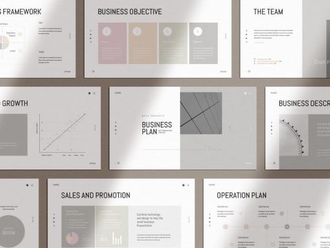 Plantic | Minimal Business Plan Keynote Template HEEHLWS