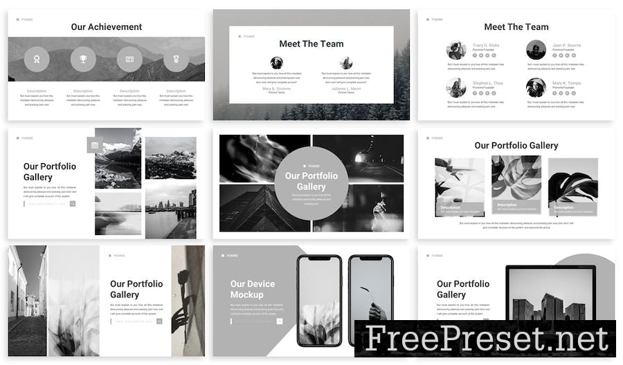 Pomme - Multipurpose Google Slides Template