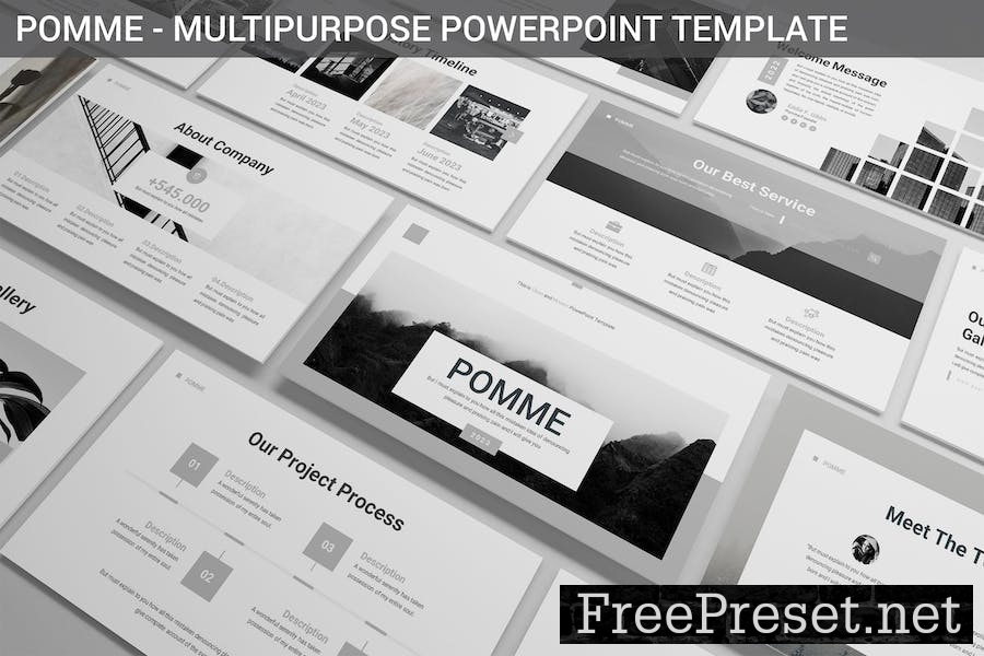 Pomme - Multipurpose Powerpoint Template