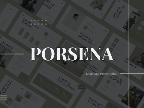 Porsena - Lookbook PowerPoint Template