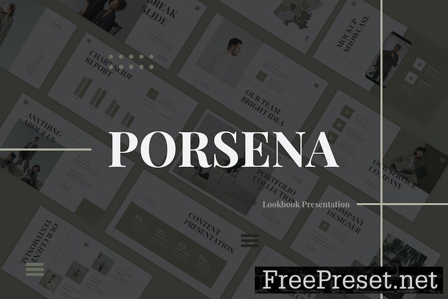 Porsena - Lookbook PowerPoint Template