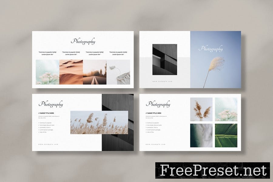 Portfolio Google Slide Template HGQQMNV