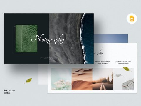 Portfolio Google Slide Template HGQQMNV