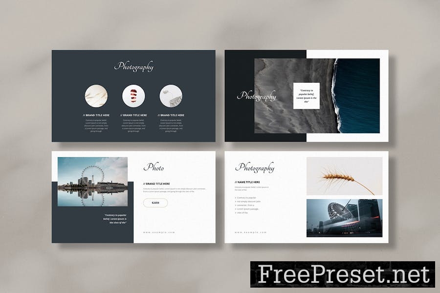 Portfolio keynote Template