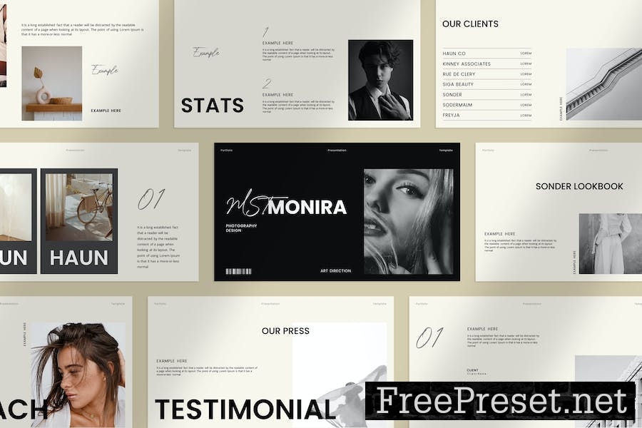 Portfolio Presentation Template RJJTFCK