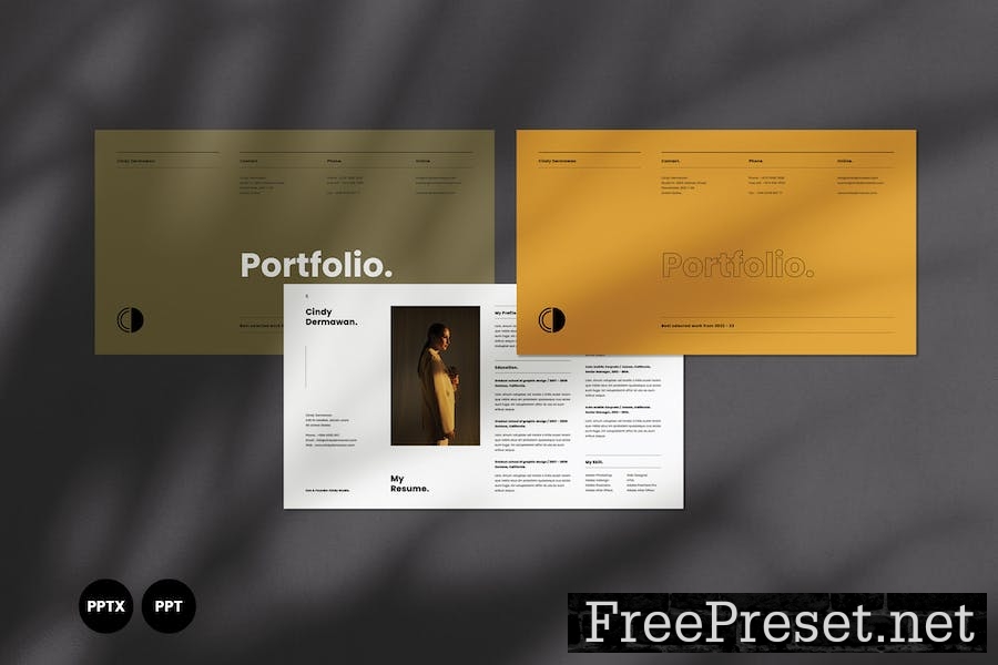 Portfolio Template Z932GQJ