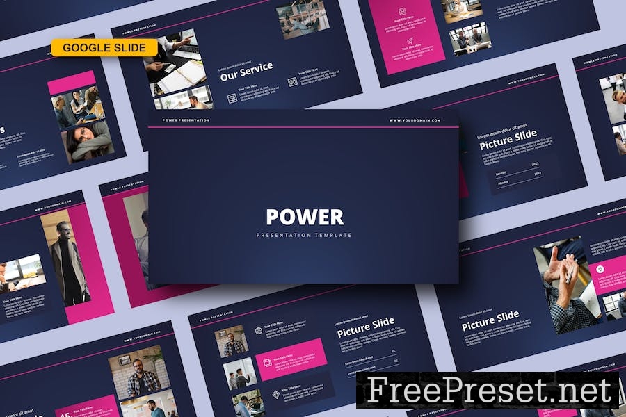 Power Google Slide Template