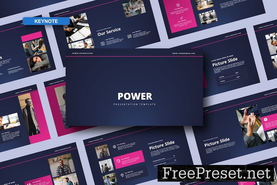 Power Keynote Template UAM7TVX