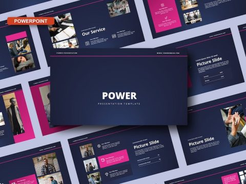 Power Powerpoint Template 5RAA4CD