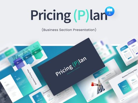 Pricing Plan Professional Keynote Template G7WJEP8