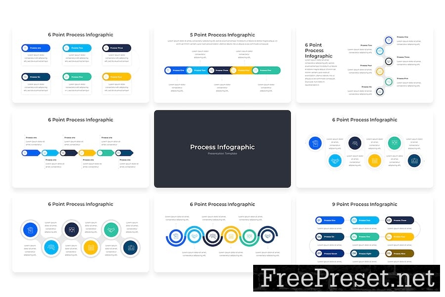 Process Infographic - Google Slide Template