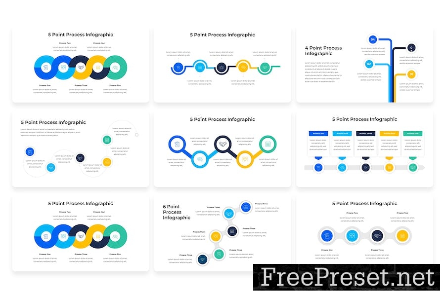 Process Infographic - Google Slide Template