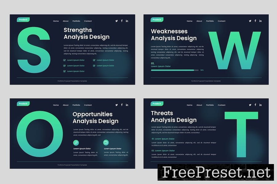 Prodeck Portfolio Proposal Google Slides Template J3RKNHB