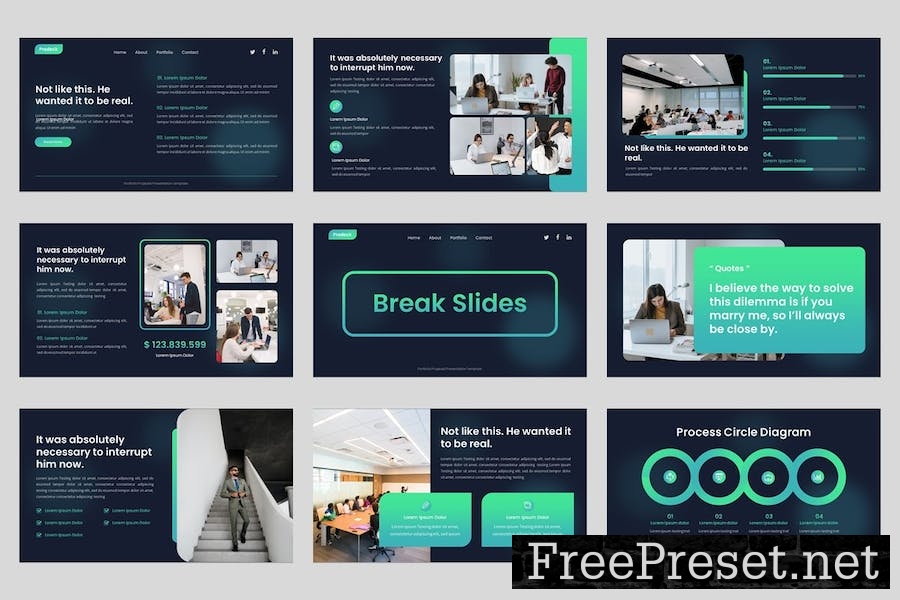 Prodeck - Portfolio Proposal Keynote Template G63VKB6