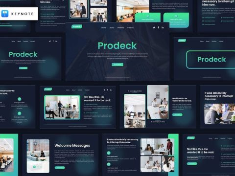 Prodeck - Portfolio Proposal Keynote Template G63VKB6