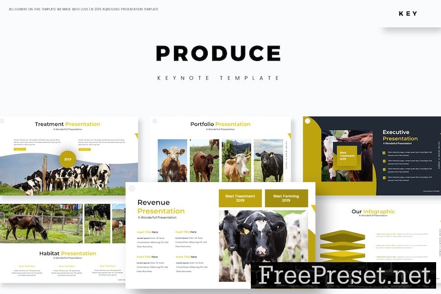 Produce - Keynote Template H6TWYCD