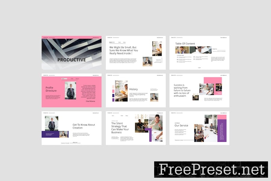 Productive Powerpoint Template