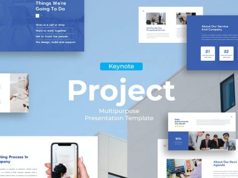 Project - Keynote Template ZB4MFXT