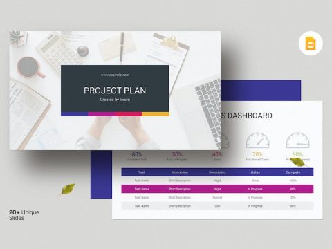 Project Plan Google Slides Template