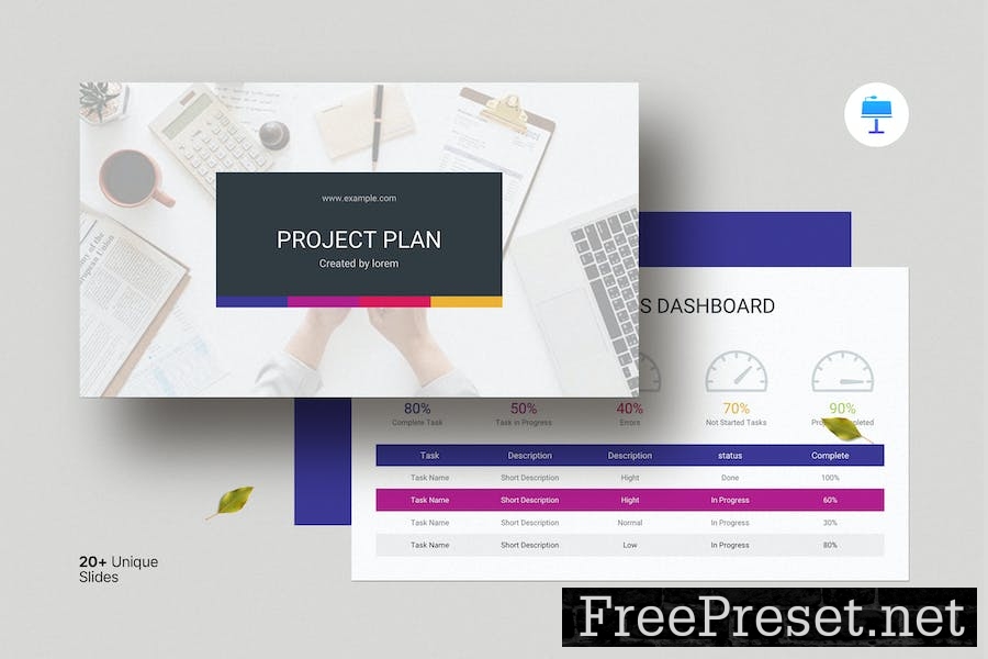 Project Plan Keynote Template S9R4KXT