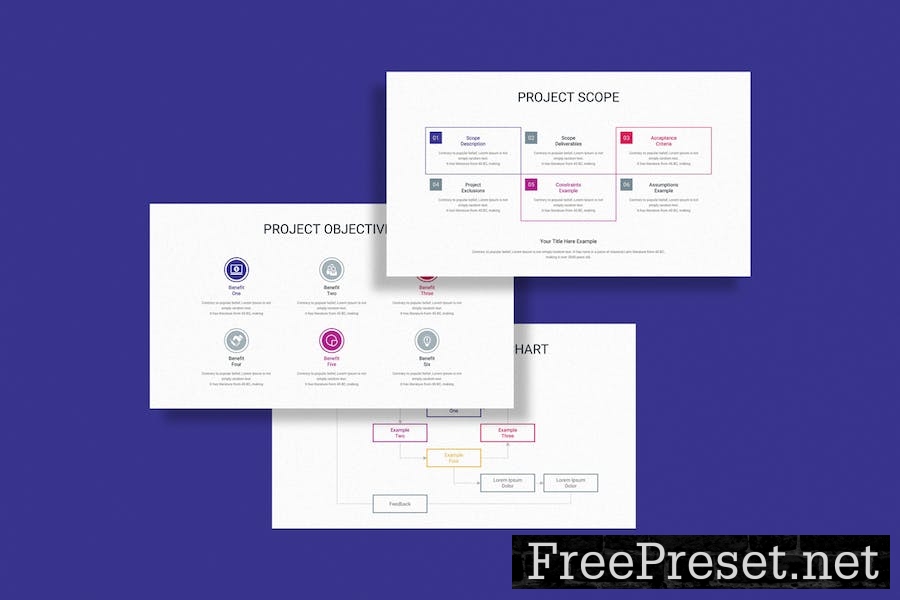 Project Plan PowerPoint Template MRRRH56