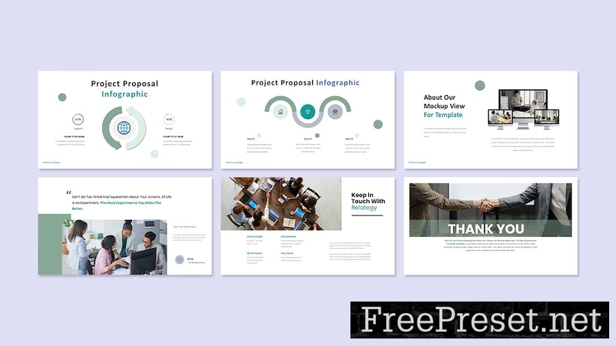 Project Proposal Business Presentation PowerPoint 3N8PHVU