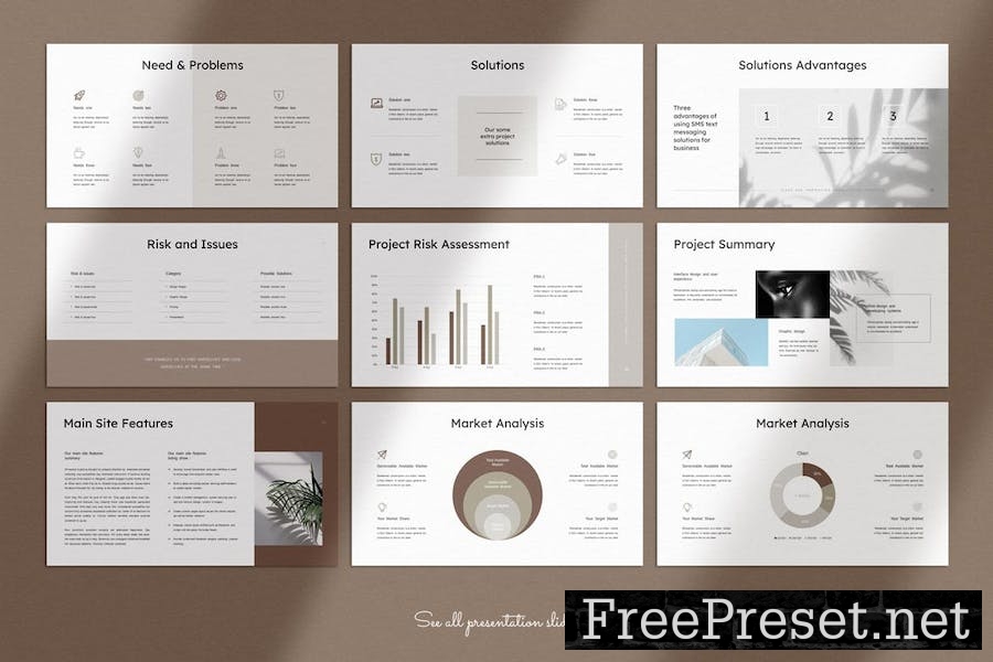 Project Proposal PowerPoint Presentation Template JF8GF3J