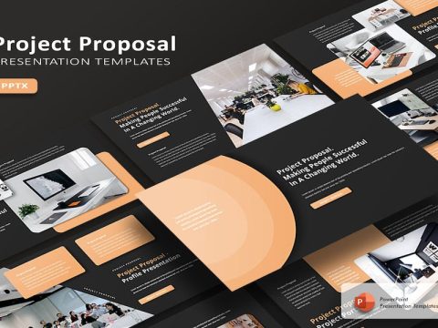 Project Proposal - PowerPoint Template 9NMRQRP