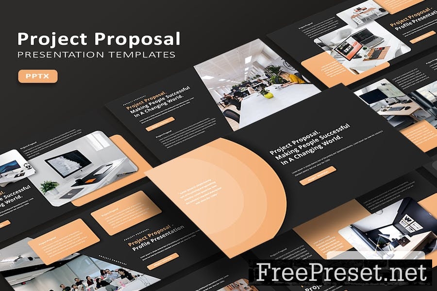 Project Proposal - PowerPoint Template 9NMRQRP