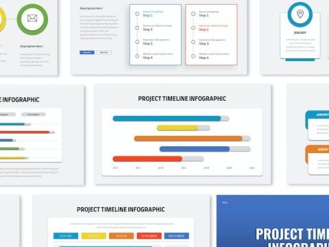 Project Timeline Infographic Keynote