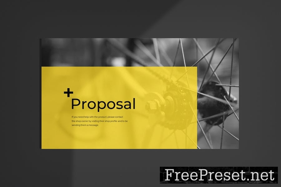 Proposal Google Slides Template G6H37C9