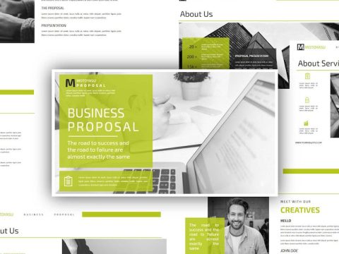 Proposal - PowerPoint Templates B5T88JM