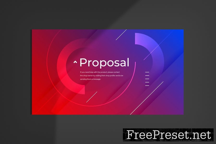 Proposal Presentation Google Slide Template