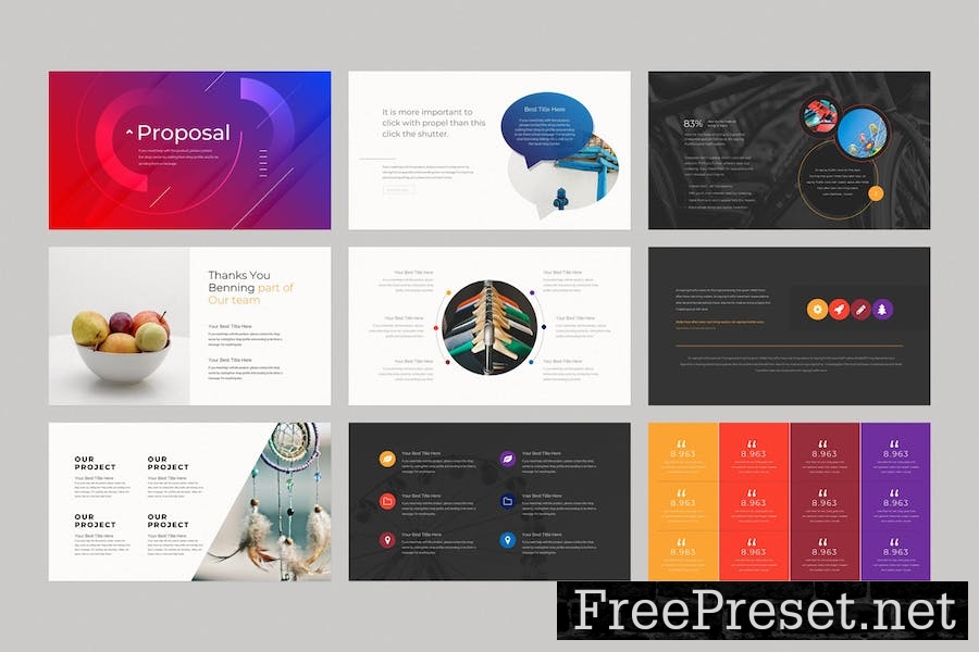 Proposal Presentation Keynote Template