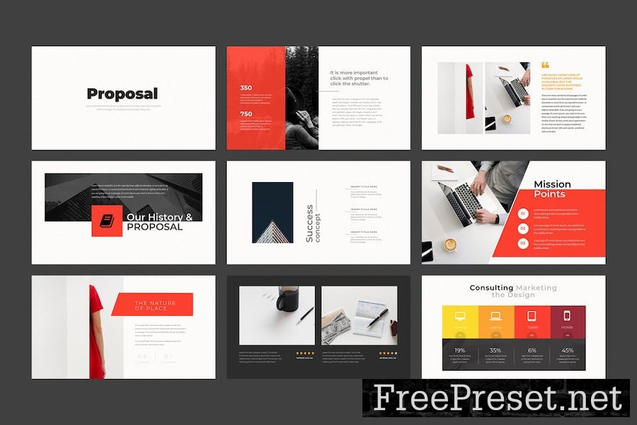 Proposal Presentation Template Q2B9XCK