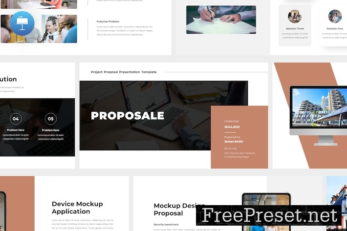 Proposale - Project Proposal Keynote Template CAYM655