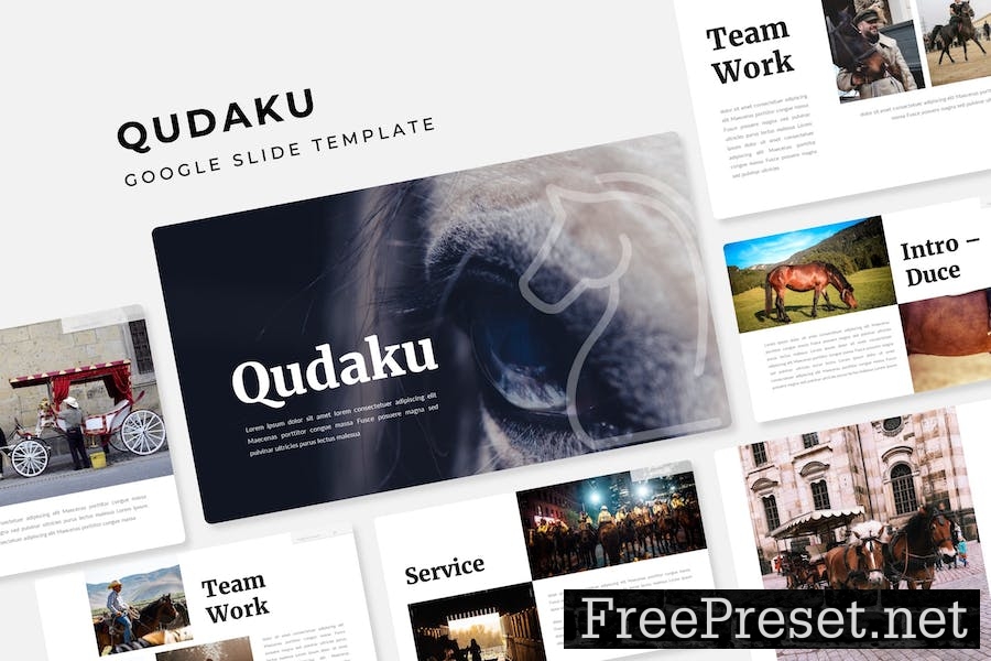 Qudaku - Google Slide Template NM9D63S