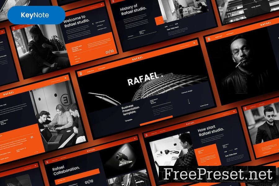 Rafael – Business Keynote Template LWGPYPW