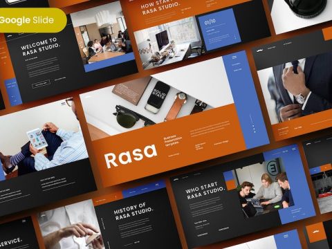 Rasa - Business Google Slide Template DL93NX5