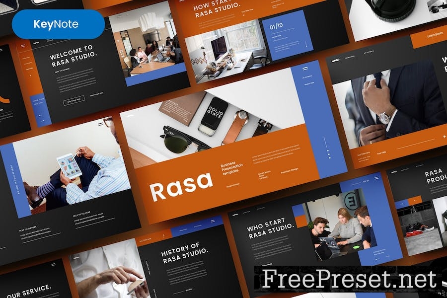 Rasa – Business Keynote Template FNV6TCV