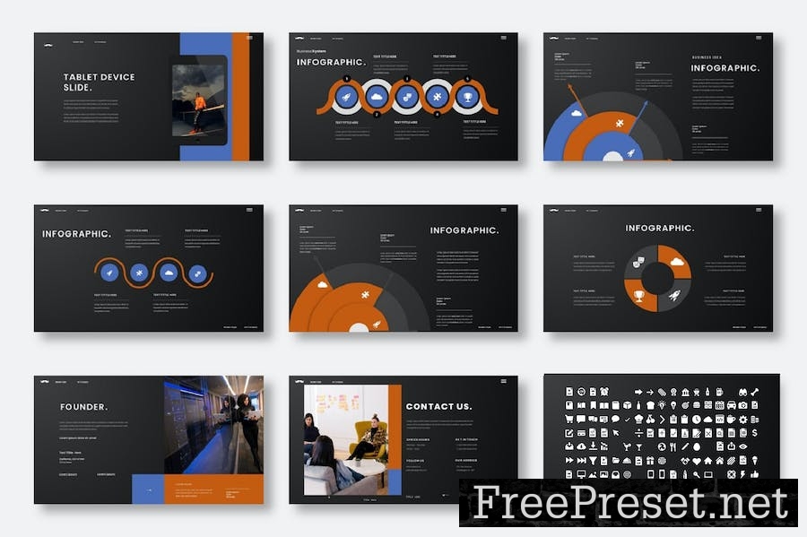 Rasa – Business PowerPoint Template K8C8AT9