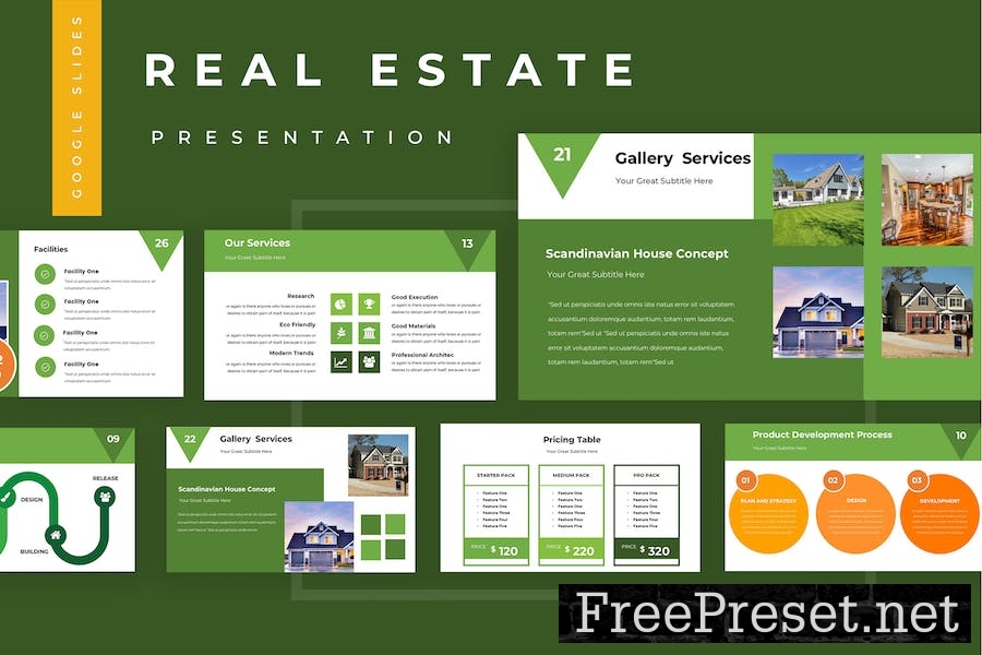 Real Estate Google Slides Presentation JATL3F