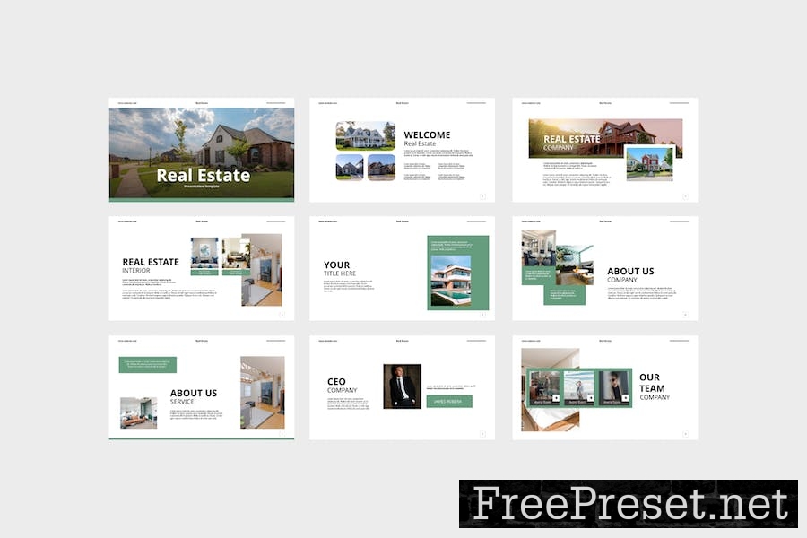 Real Estate Keynote Template