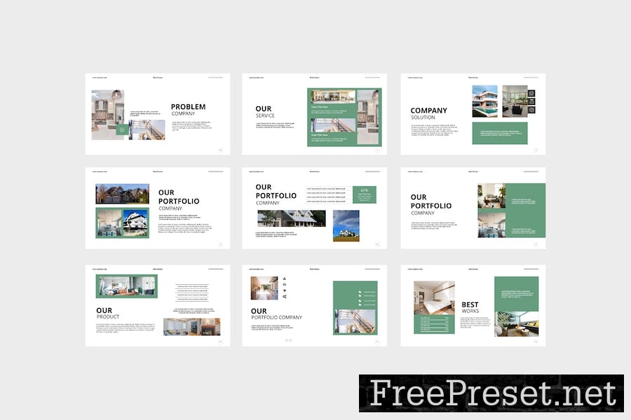 Real Estate Keynote Template