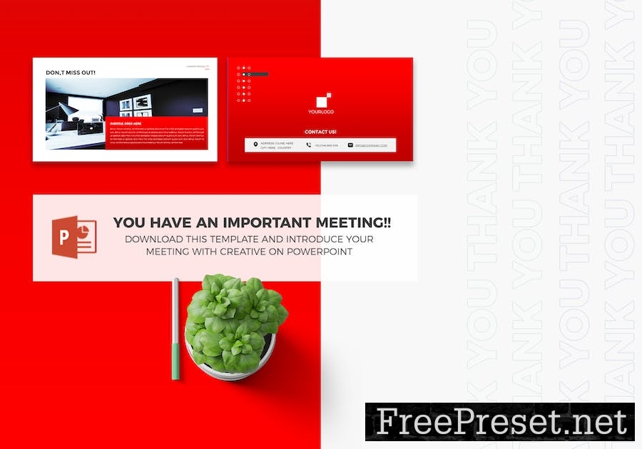 Red Company Profile | Brochure PowerPoint 5SD6K7G