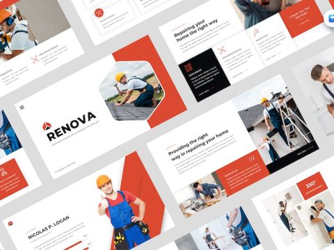 Renova - Home Repair & Renovation Keynote Template 49VDLMM