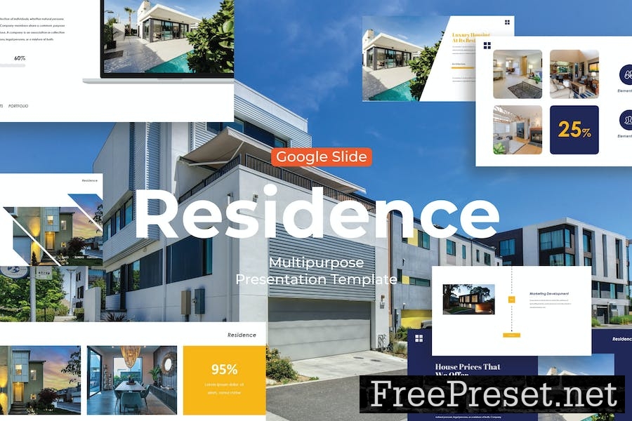 Residence - Google Slide Template